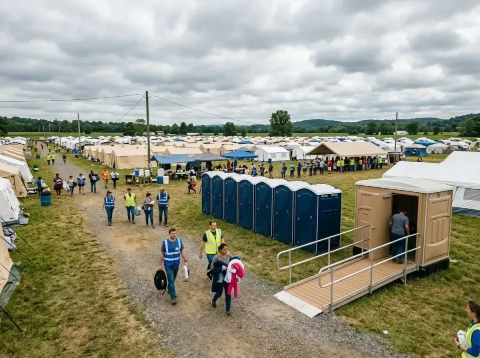 disaster-relief-camp-restrooms-010 — frequently asked questions, Dumpster & Portable Bathrooms Rental in Villa Park, IL